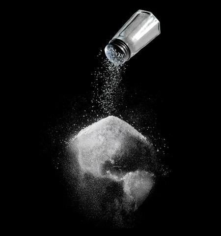 Salt being poured on the Earth by Kevin Carden | Lightstock | Used by Permission